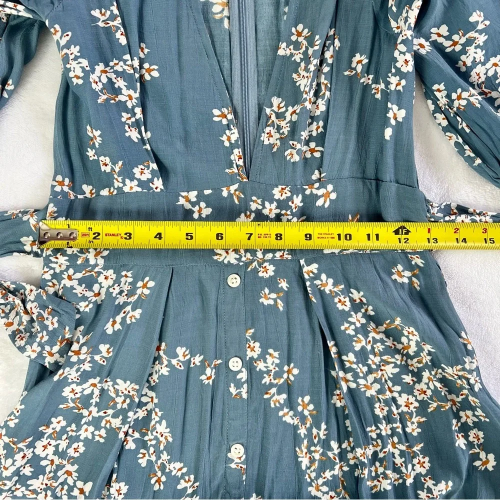 Faithfull the Brand Chloe Midi Dress size XS 2 - Picture 7 of 12